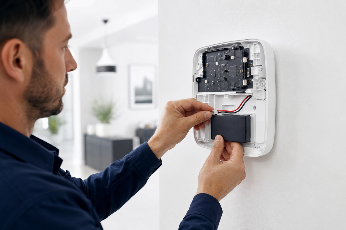 Baterie pro ústředny Hikvision